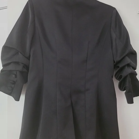 Fate Black Blazer with Colorful Star and Heart Accents - Picture 3 of 3